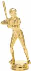 6" Softball Female Gold Trophy Figure