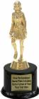 7" Irish Dancer Female Trophy Kit with Pedestal Base