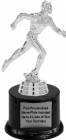 7 1/4" Track Male Trophy Kit with Pedestal Base