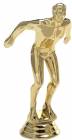 5" Swimmer Male Gold Trophy Figure