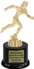 7 1/4" Track Female Trophy Kit with Pedestal Base