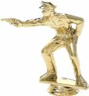 4 5/8" Policeman Gold Trophy Figure