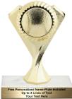 5 3/4" Gold Baseball Diamond Victory Trophy Kit