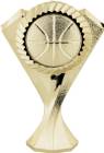 5" Gold Basketball Diamond Victory Trophy Figure