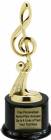 8" All Star Music Trophy Kit with Pedestal Base