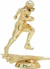 5" All Star Football Male Trophy Figure Gold