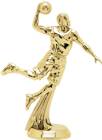 5 3/8" All Star Basketball Male Trophy Figure Gold