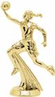 5 1/4" All Star Basketball Female Trophy Figure Gold