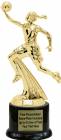 7 1/4" All Star Basketball Female Trophy Kit with Pedestal Base