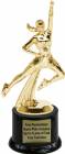 7" All Star Cheerleader Dance Trophy Kit with Pedestal Base