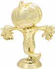 6" Gold Halloween Jack-O-Lantern Trophy Figure