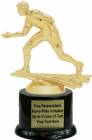 6 3/8" All Star Wrestler Male Trophy Kit with Pedestal Base