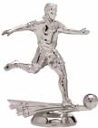5" All Star Soccer Male Silver Trophy Figure