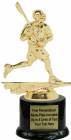 7" All Star Lacrosse Male Trophy Kit with Pedestal Base