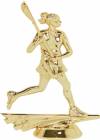 5" All Star Lacrosse Female Trophy Figure Gold