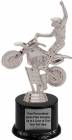 7" Off Road Motorcycle Trophy Kit with Pedestal Base