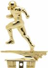 5" Snap Football Male Gold Trophy Figure