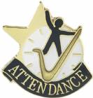 Attendance Lapel Pin with Presentation Box