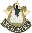 Orchestra Lapel Pin with Presentation Box