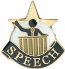 Speech Lapel Pin with Presentation Box