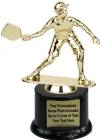 7 3/4" Male Pickleball Trophy Kit with Pedestal Base