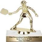 6 1/2" Female Pickleball Trophy Kit