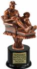 7 1/4" Fantasy Baseball Resin Trophy Kit with Pedestal Base