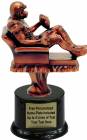 7 1/2" Fantasy Football Resin Trophy Kit with Pedestal Base