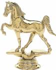 Gold 3 3/4" Tennessee Walking Horse Trophy Figure