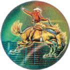 Rodeo Horse 2" Holographic Insert