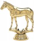 3 3/4" Thoroughbred Trophy Figure Gold