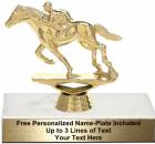 4 1/2" Race Horse Trophy Kit