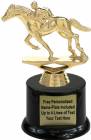 5 3/4" Race Horse Trophy Kit with Pedestal Base