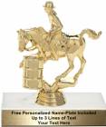 5 1/4" Barrel Racing Female Trophy Kit