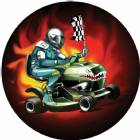 Lawn Mower Racing 2" Holographic Insert