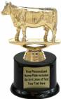 5" Angus Cow Trophy Kit with Pedestal Base