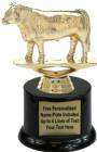 5" Angus Steer Trophy Kit with Pedestal Base