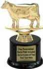 5" Dairy Cow Trophy Kit with Pedestal Base