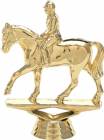Gold 4 1/2" Equestrian Horse Trophy Figure