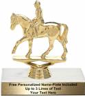 5 1/4" Equestrian Horse Trophy Kit