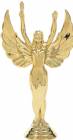 7 1/2" Victory Female Gold Trophy Figure
