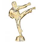 6" Male Karate Kicker Figure Gold