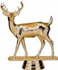 Gold 4 5/8" Deer Buck Trophy Figure