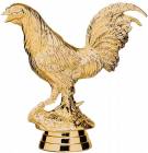 4" Rooster Gold Trophy Figure