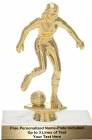 8 1/2" Soccer Female Trophy Kit