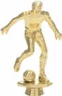 8" Soccer Male Gold Trophy Figure