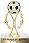 6 3/4" Color Sport Soccer Trophy Kit