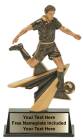 7" Soccer Male Star Power Sport Resin Trophy