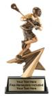 7" Lacrosse Star Power Sport Resin Trophy