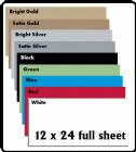 12" x 24" Sheet Engraving Metal Aluminum 9 Colors